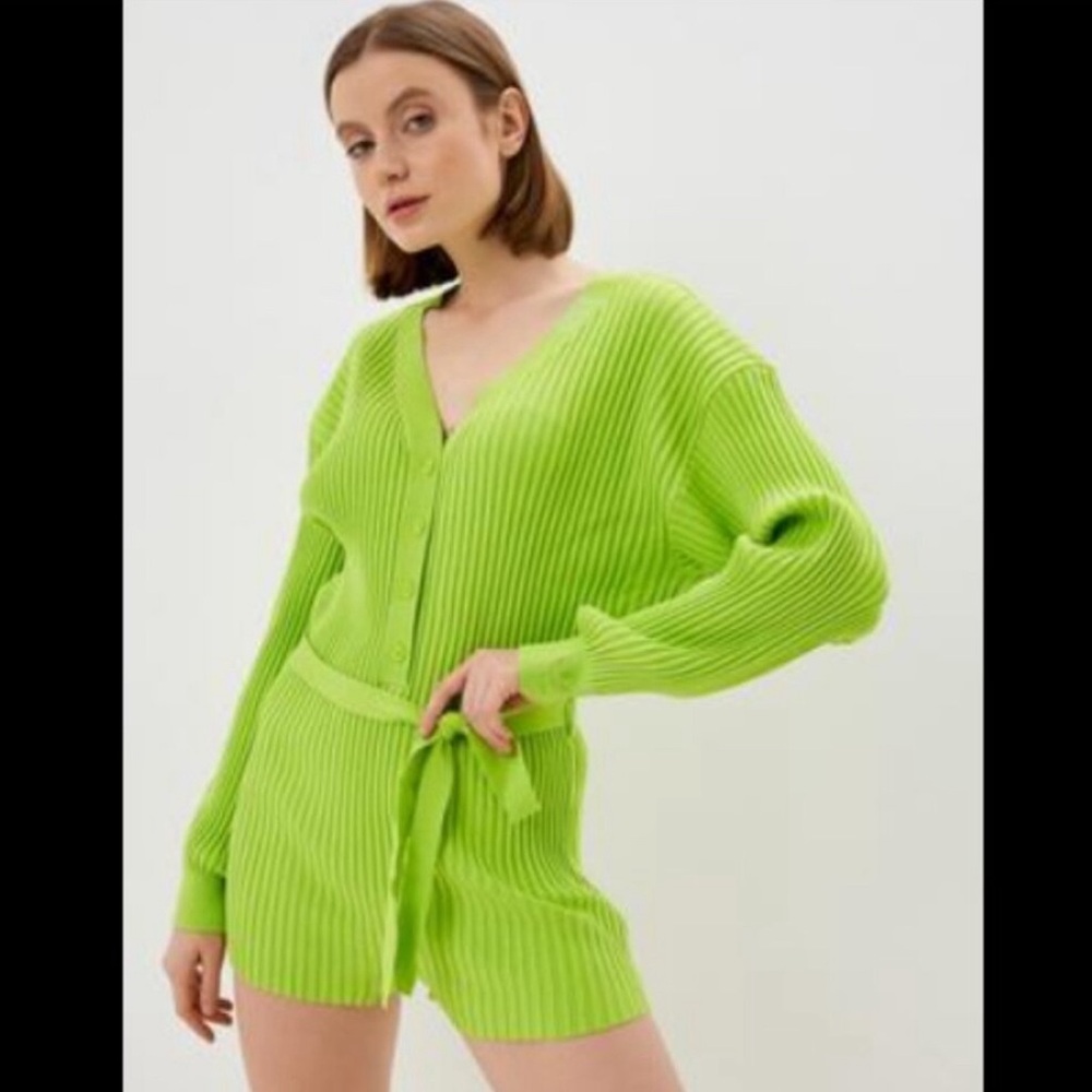 ADIDAS IVY PARK Ribbed Knit Romper NWT